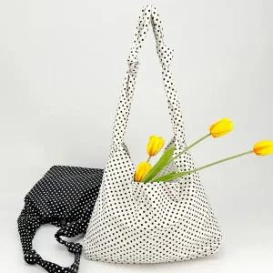 여성 올리비아팝 데일리백 땡땡이 숄더백 쇼퍼백