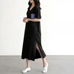 [라일리여성의류] Rly 면원피스 미디원피스 프릴원피스 나시원피스 와이