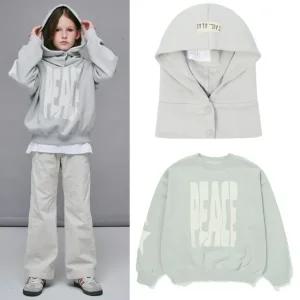 [AK수원점] [블루테일] 크롭 맨투맨 바라클라바 상하세트 AZI2TS03LG / AZI2AH01LG