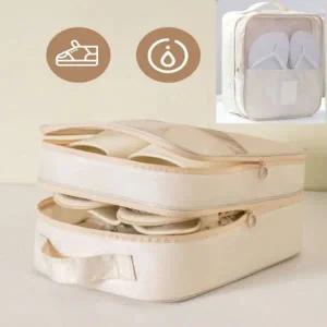 여행용 신발 수납함 3단 슈즈 보관백 정리 보관함