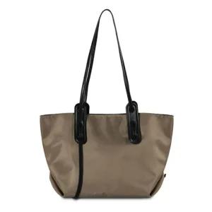 [라일리] Rly 빅숄더백 쇼퍼백 기저귀 여성 데일리 가방 카키베