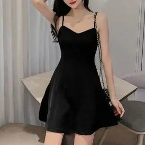 [라일리여성의류] Rly 레이어드끈 나시 원피스 A라인 끈 미니 슬립