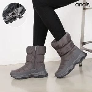 [아나이스] 아이젠 털안감 패딩부츠 4cm_25F190 [무료배송]