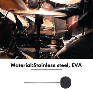 드럼 페달 비터 해머 교체용 스테인리스 베이스 풋 액세서리 휴대용 안정적 효율 성능