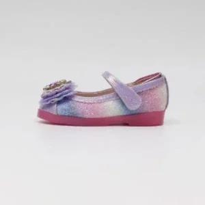 데일리 여아 메리제인구두 큐빅리본 키즈플랫슈즈