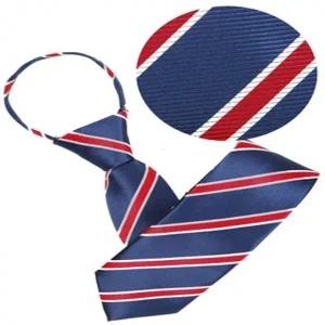 LTIE 044 빨간줄넥타이 (자동) 블루