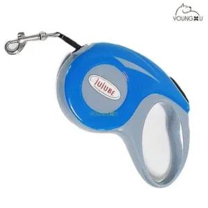 [콩심팥심]쥬쥬베 자동 리드줄 3M 블루 강아지훈련줄 강아지핸들러