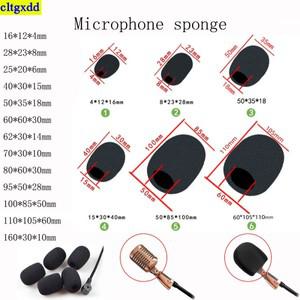 cltgxdd 2피스는 마이크  폼 보호 커버 헤드폰 스폰지 충격 방지 먼지 부츠에 적합합니다.