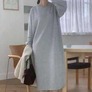 여자 쉬폰 셔츠 하객 원피스  롱원피스 정장 (494gG)