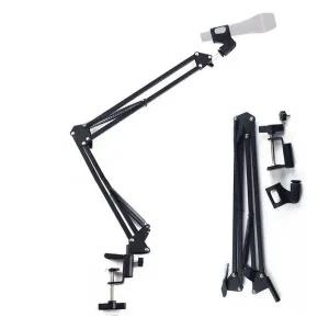 탁상 고정용 2단 관절 마이크 거치대 스탠드 책상용 탁상형