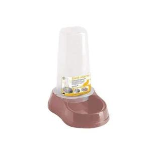 [콩심팥심]강아지자동급식기 애견급식기 펫급식기 브라운 0.65L 급수급식기