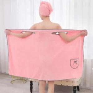 랩 여성샤워가운 샤워 여성골프샤워가운 바스가운 골프샤워가운