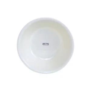 (중) 다용도 튼튼 고급형 화이트 세숫대야