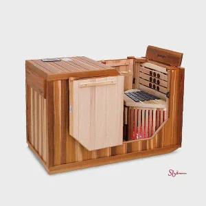 반신욕기 욕조 1인 찜질방 사우나 가정용 목욕통 이동 기계 홈사우나 개인 1인용 미니 간이 허브미라이프uv