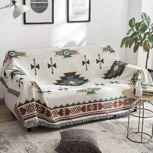 블랭킷 겨울 블랑캣 이불 소파 담요 노르딕 쇼파 캠핑 감성 차박 에스닉 커버 덮개xyz590