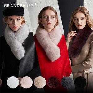 공장직영 사가폭스 그랑데 롱카라 폭스목도리/퍼머플러/퍼목도리