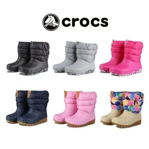 [크록스]정품 당일배송크록스키즈 아동 어린이 겨울 방한부츠 털부츠 6종택일