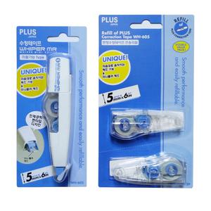 플러스 수정테이프 본품/리필 사무용품 지우개 화이트