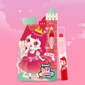 [핑크공주] 어린이립스틱 유아화장품 핑키립크레용 립밤 화장놀이