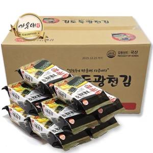 [가온애] 광천김 재래 식탁용김 (30봉) 1박스 / 재래식탁김 광천 식탁김 도시락김 김자반 광천도시락김