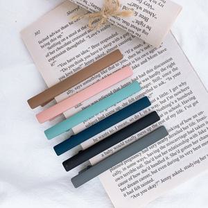 국산 무광 머리핀 반묶음 포니테일 P15 일자헤어핀(S)