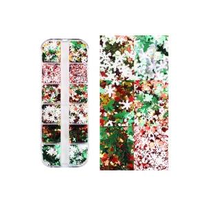 레진아트/네일아트/X MAS 크리스마스글리터반짝이세트