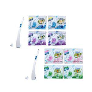 무료체험8개 이지드롭 변기크리너 세트(104회분/2년치/레몬+라벤더+허브+화이트머스크)