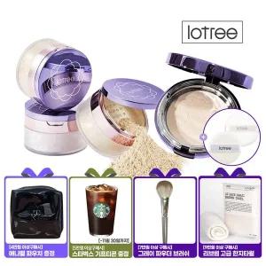 [로트리]투명 메이크업2종세트[로트리]루스파우더 21호+로사 센티폴리아 파우더팩트(증정)벨벳+후로킹