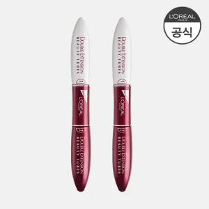 [로레알] [2개] 더블 익스텐션 튜브 마스카라