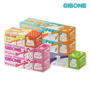 [기본에]스탠딩 슬라이드 지퍼백 플라워 소1+중2+대2+특대1