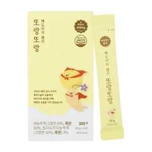 바라기 짜먹는 배도라지 젤리 스틱 또랑또랑 15포(15일분) 플라티코딘D 도라지배즙