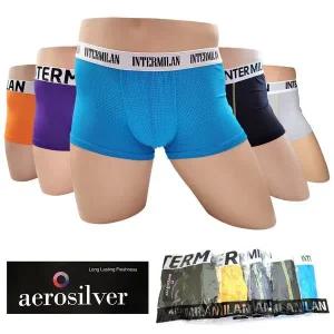 [하프클럽/]인터밀란 에어로실버 남성 매쉬 드로즈팬티 5종세트 남자팬티