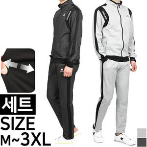 노블진 남성 봄가을 MP 면영국세트 트레이닝복세트 트레이닝 스포츠