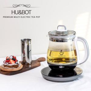 휴앤봇 티포트 차탕기 무선 HB-8090D 전기 분유포트기 유리 차포트 주전자