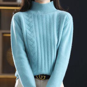 스판티셔츠 골지니트 6컬러 반폴라 꽈배기 니트 티셔츠 반목 겨울 무지티셔츠 슬림티셔츠