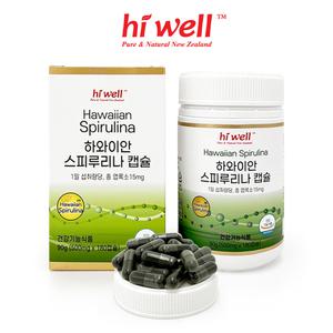 [공식판매처] 하이웰 하와이안 스피루리나 분말 180캡슐 1통 (2개월분)
