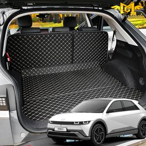 2025 더 뉴 아이오닉5 페이스리프트 트렁크매트 몬스터클래스 가죽 퀼팅 차박 매트 용품