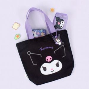 산리오 쿠로미 페이스 에코백숄더에코백 디자인에코백 에코백 캐릭터에코