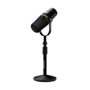 SHURE MV7+ Podcast Kit 슈어 팟캐스트 하이브리드 듀얼 마이크 유튜브 방송용 [스탠드포함]