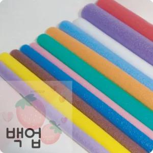 SB 반X품X불가 백업 스티로폼막대 30MMX1MX5개 막대스펀지 스티로폼스틱 백업스펀지