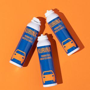 [1캔+1캔] 원터치 자동차 히터 에어컨 탈취제 [벨기에산] 유산균원료 쿠리나