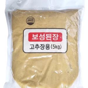 보성된장 고추장용 5kg  일식된장