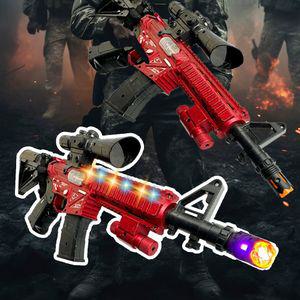 울트라 스나이퍼 전자총 LED 리얼 사운드 진동 불빛 총 액션 소리나는총 서바이벌