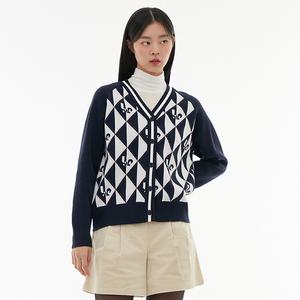 LAP로고플레이 나그랑 오버핏 가디건 AP4KGA62