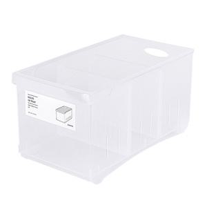 FF 창신리빙 투명 다용도 저안트레이 이동식 칸막이 (24cm) 2호 ( 바스켓 수납함 생활용품 정리함