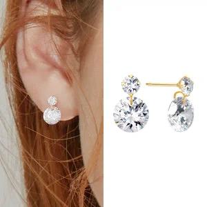 [골드피아] 14K 라운드 귀걸이