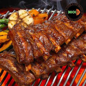 [NS홈쇼핑][케이쿡]실속형 바베큐폭립1팩+매콤폭립1팩[28436029]