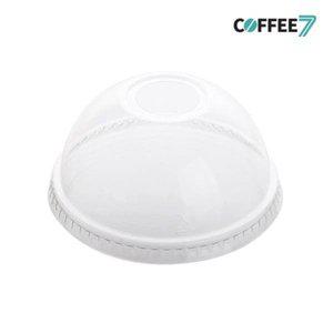 (아이스컵뚜껑)돔리드/돔뚜껑 PET컵용-107파이 500개