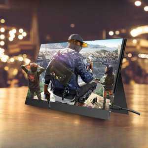 휴대용모니터 16인치 테스크탑 듀얼 모니터 터치식