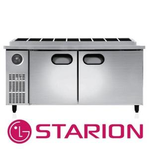 스타리온 LG 김밥토핑냉장고 1800 1/4밧드 일반형 SR-G18EIEVH 절전형